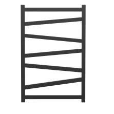 Полотенцесушитель водяной Point 500х800 Феникс П7, черный PN15158B