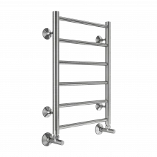 Полотенцесушитель 400х600 мм водяной Terminus Аврора П6, хром 4670078529879