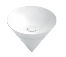 Раковина-чаша Kerama Marazzi CONO 44 см с бортиком, встраиваемая сверху CO.wbi.44