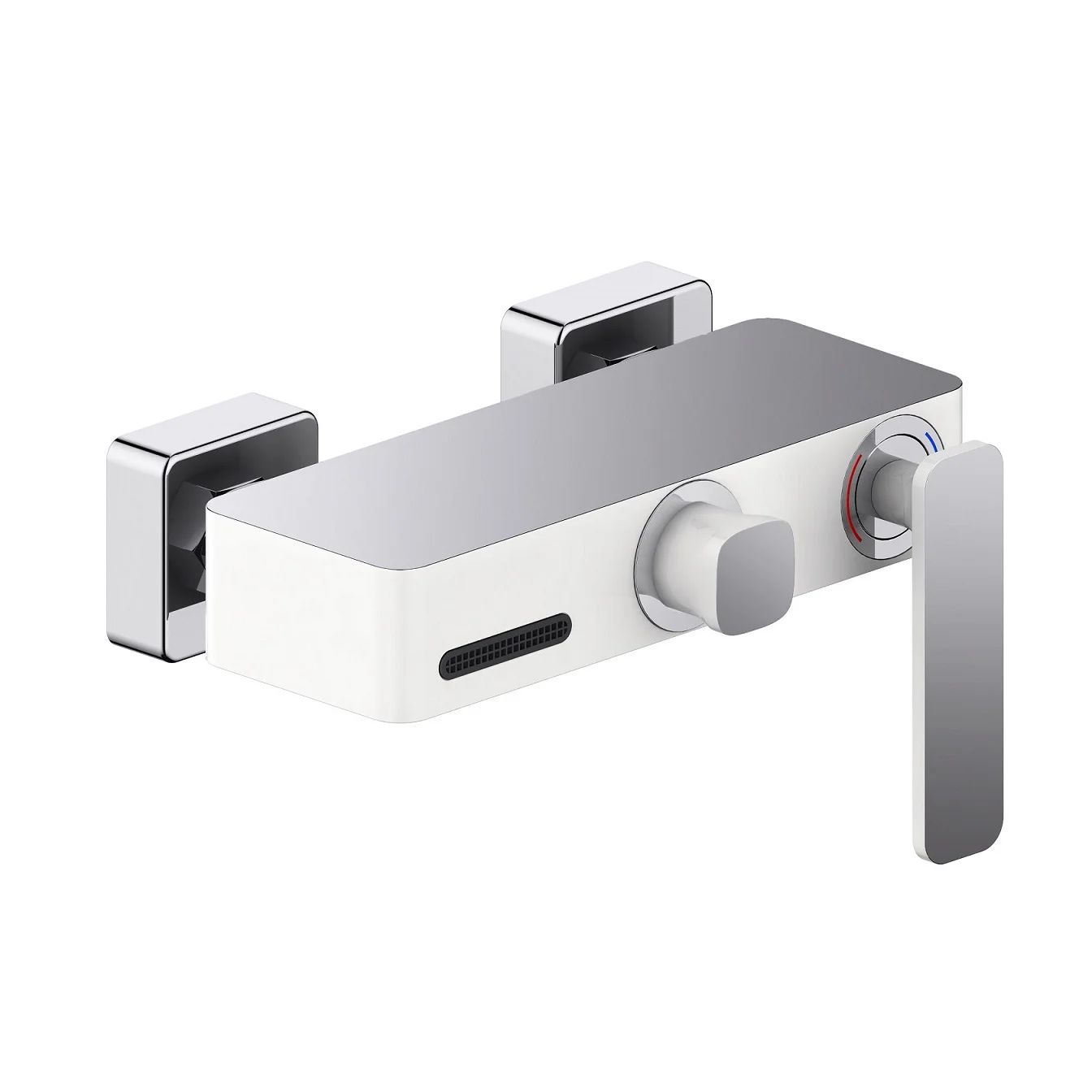 Приобрести смеситель для ванны с душем timo torne 4314/00-16y хром-белый