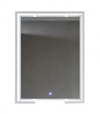 Зеркало Velvex Klaufs Gelou 60 см с подсветкой, сенсорное включение zkGEL.60-21.58, белое