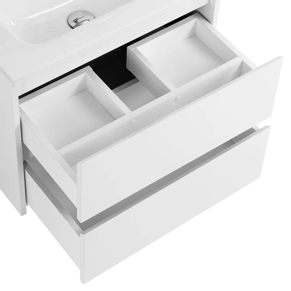 Приобрести belbagno тумба с раковиной kraft 39 50 см, подвесная bianco opaco, белая раковина