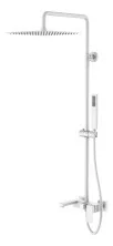 Boheme Стойка для душа Qubic Matt White 478-MW