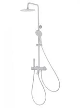 Душевая система с термостатом WONZON & WOGHAND The ONE, Белый матовый (WW-B3094-MW)