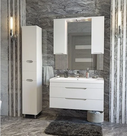 Приобрести mirsant тумба подвесная soho quadro 70 см с раковиной deep 70 ут000089878