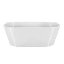 BelBagno Акриловая ванна 140х75 см, пристенная, белая BB710-1400-750
