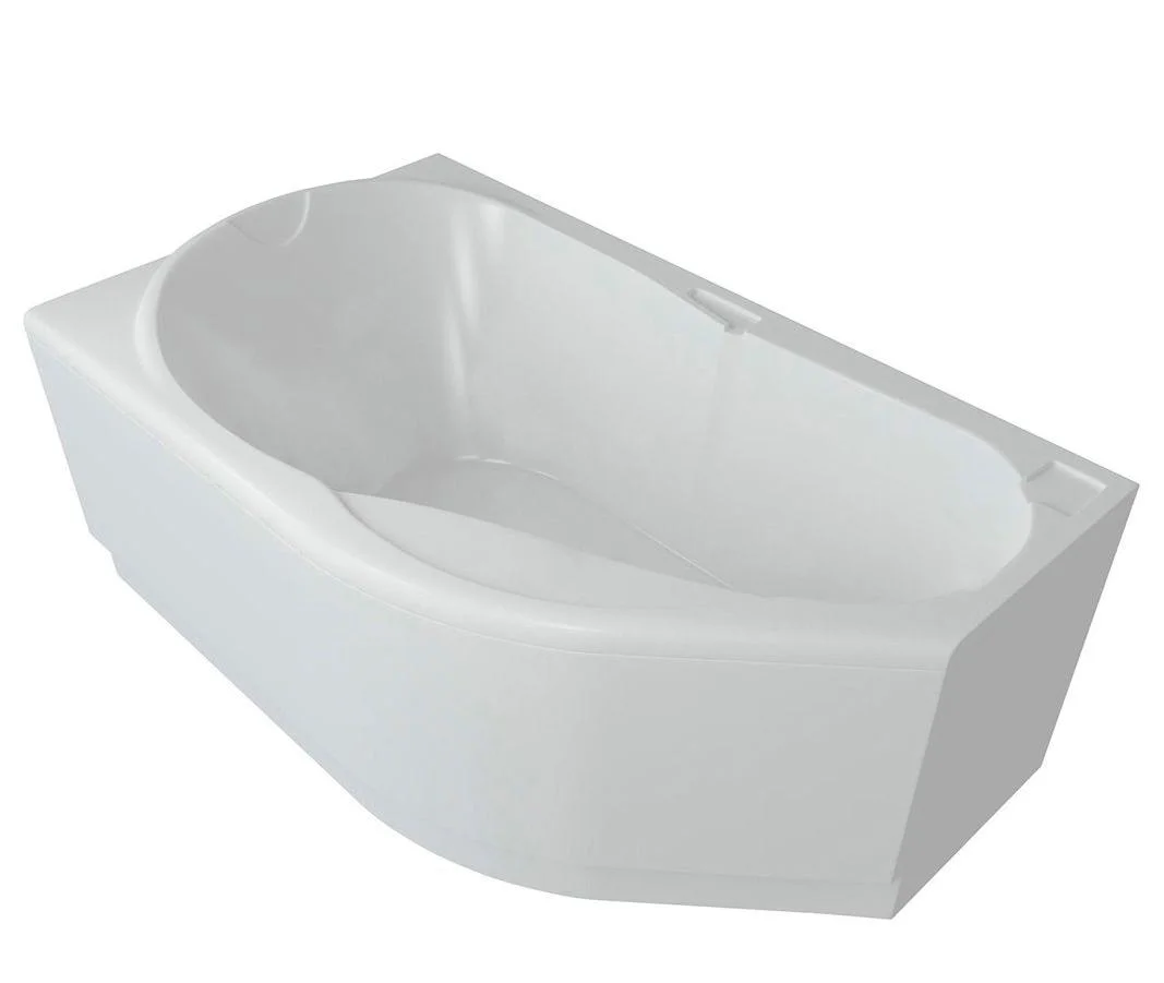 Приобрести акриловая ванна асимметричная aquatek таурус l 170х100 см