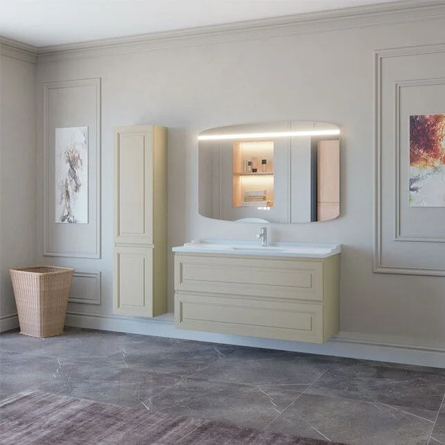 Приобрести caprigo тумба с раковиной wales 120 см, кремовая