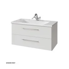 Caprigo Тумба с раковиной подвесная Accord 90 см, белая 2218-SF027