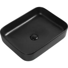 Aquanet Раковина Soul-1-MB 50х40 см, черный