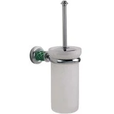 Boheme Ершик для унитаза Murano, хром\зеленый 10913-GR-CR