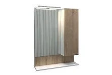 Сomforty Зеркало-шкаф "Рига-60" дуб сонома