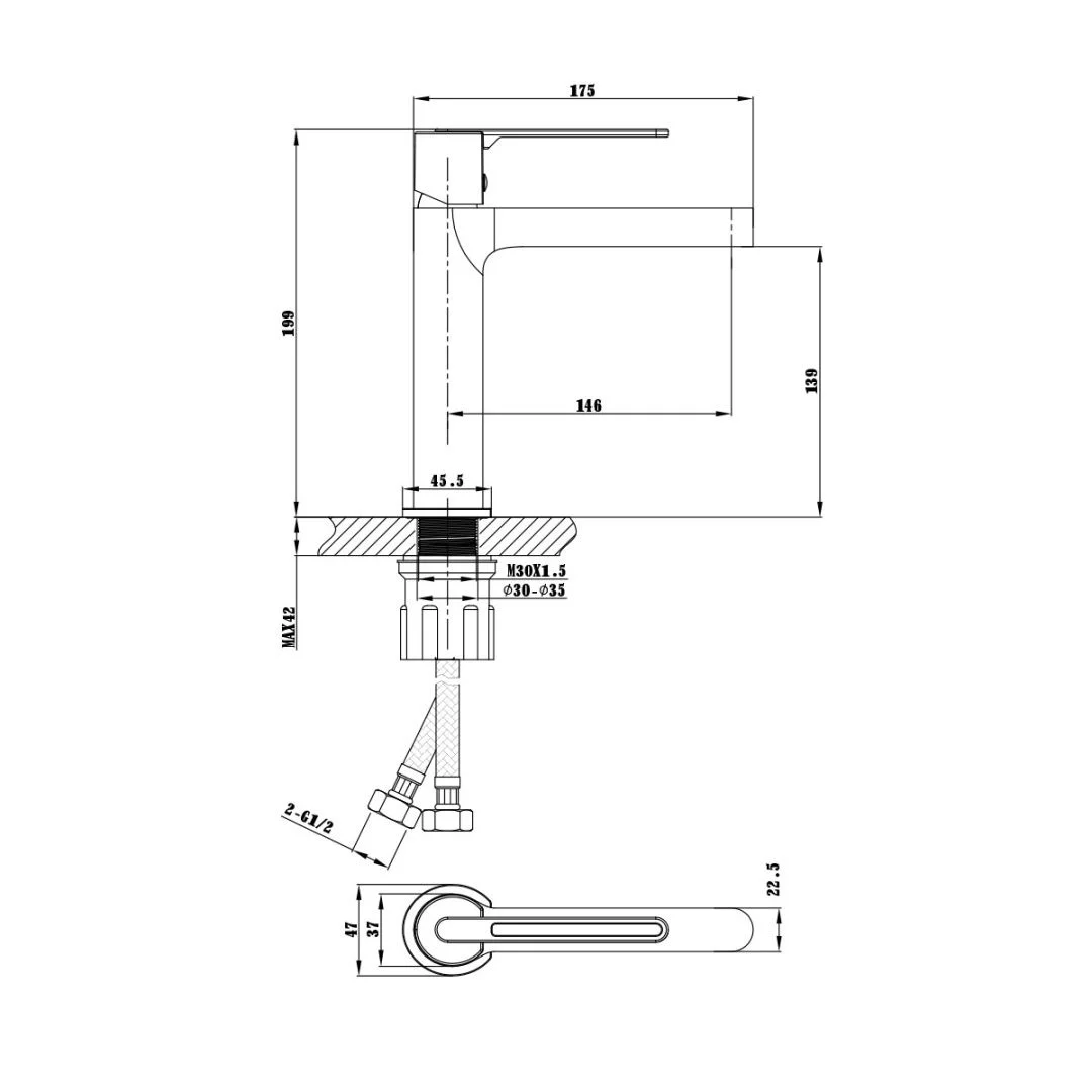 Приобрести vincea смеситель для раковины rondo, хром vbf-1r1ch