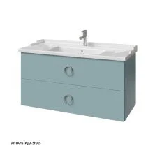 Caprigo Тумба с раковиной BRIGHTON 100 см, голубая, эмаль