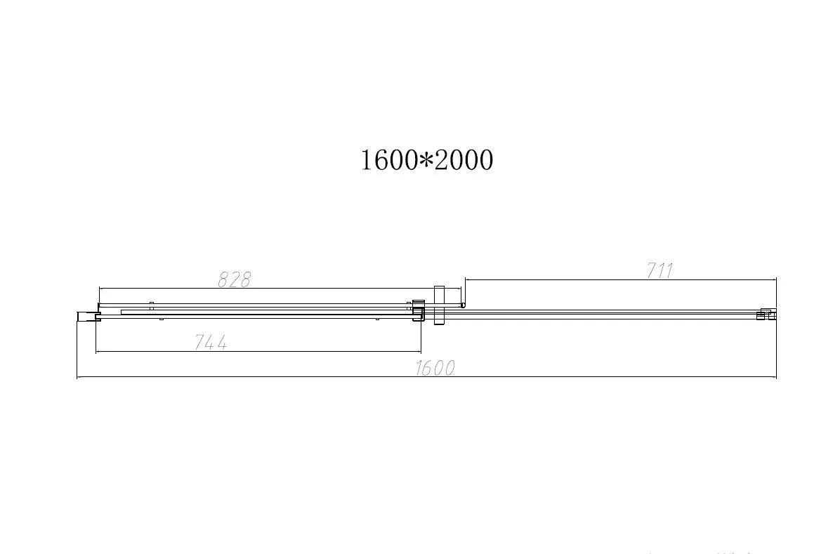 Приобрести vincea душевая дверь dice 160 см, прозрачное, черная vds-4d160clb
