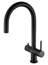 Смеситель для кухни c подключением фильтра WONZON & WOGHAND, Черный матовый (WW-3211-MB)