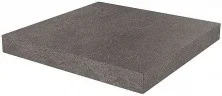 Ступень Kerama Marazzi Про Стоун антрацит угл. лев. клееная 33х33