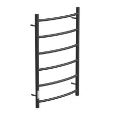 Полотенцесушитель электрический Point 500х800 Афина П6, черный PN04758B