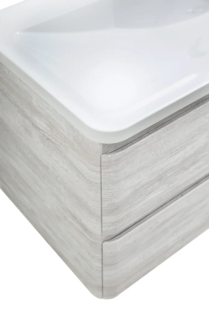 Приобрести belbagno тумба с раковиной albano 120 см, подвесная rovere vintage bianco, белая раковина