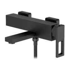 GERHANS Смеситель для ванны К27, черный K13027B