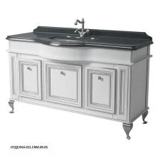 Caprigo Тумба с раковиной FRESCO 150 см, белая, эмаль