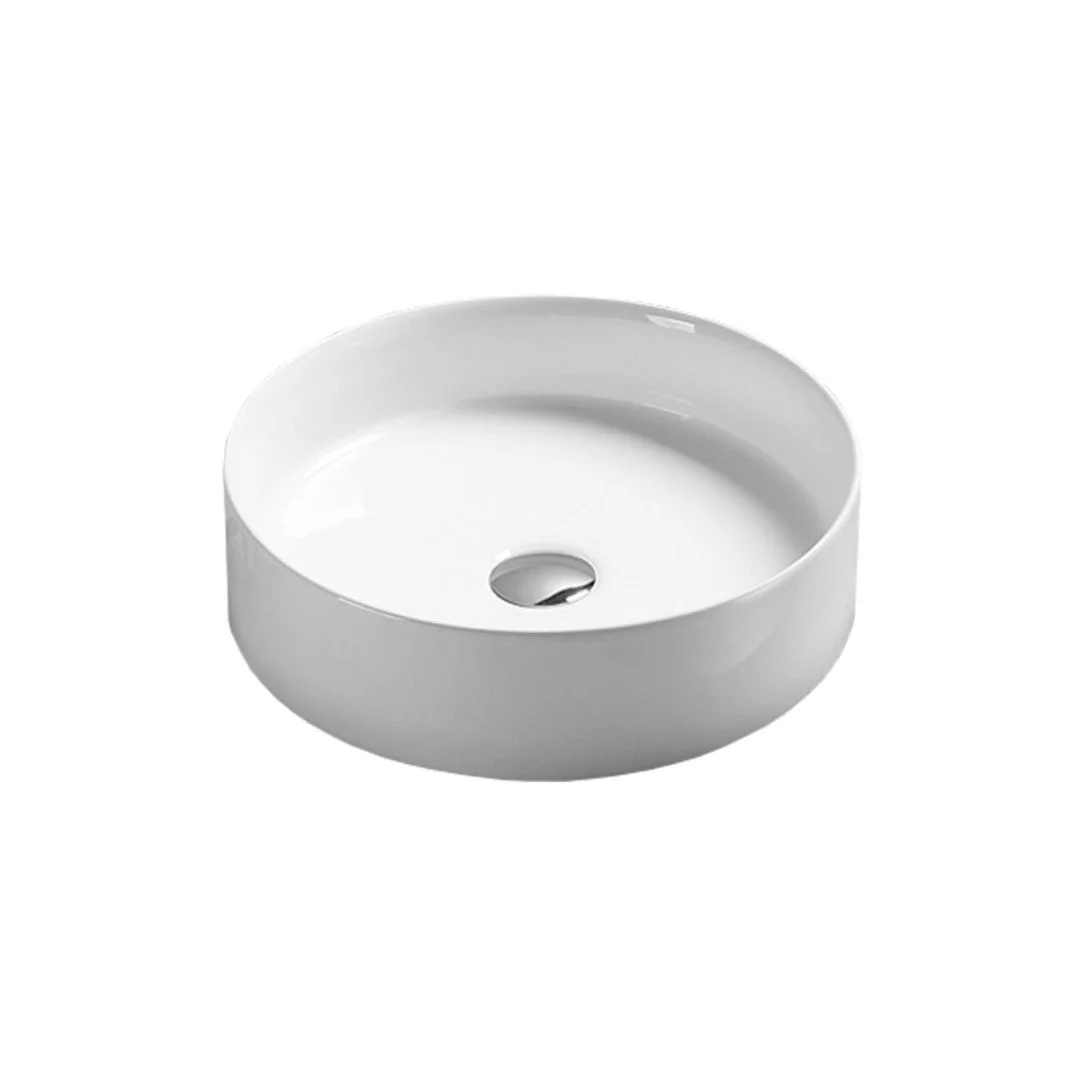 Приобрести vincea раковина накладная 39х39 см, белая vbs-216