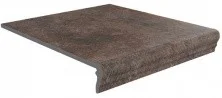 Ступень Kerama Marazzi Пьерфон Peld. Коричневый 30х30