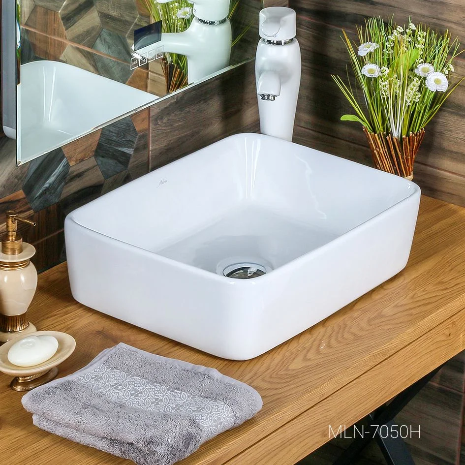 Приобрести jorno раковина накладная melana 48х38 см, белая melana-7050h