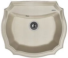 Florentina Кухонная мойка Эмилия 64х55 см, серая