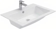 Aquanet Раковина Электра 70х50 см, литьевой мрамор, белая
