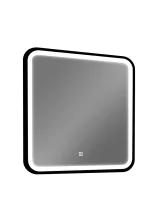 Mirsant Зеркало Premier Black 80х80 см, с подсветкой УТ000070016