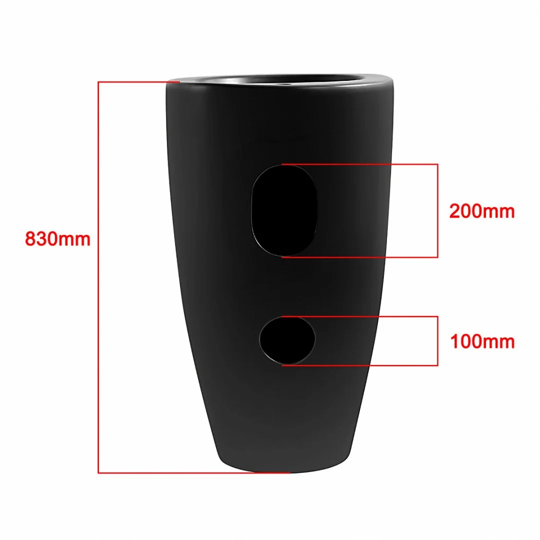 Приобрести azario раковина напольная comella 50х50см, черный матовый az-311mb