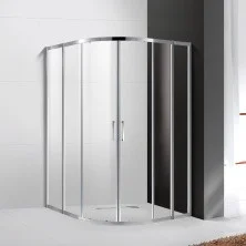 Cezares Душевое ограждение MOLVENO 110х110 см, хром MOLVENO-R-22-80+30-C-Cr-IV