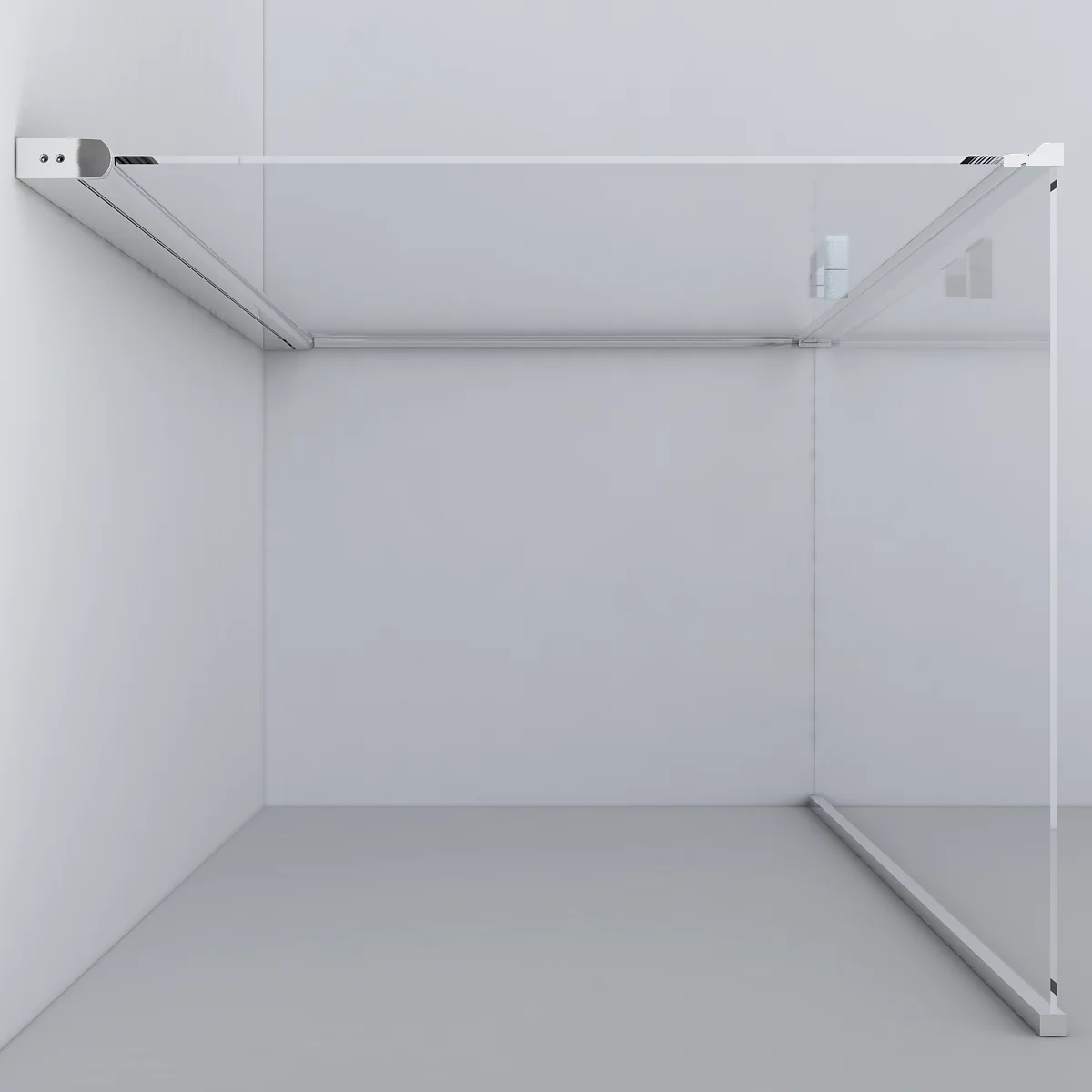 Приобрести vincea душевое ограждение orta 90х90 см, текстурное, правостороняя, хром vsr-1o9090ch-r