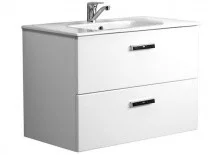 Тумба подвесная Roca Victoria Nord с раковиной 80 см, белый Z.RU90.0.003.2; 7.3279.9.C00.0