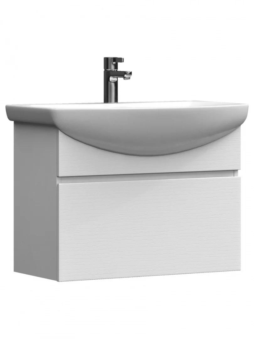 Приобрести vigo тумба с раковиной wing 70см, 1 ящик, подвесная, белая tp.win.bal.70.1y белая