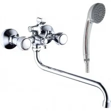 HAIBA Смеситель для ванны 255мм, хром HB-2209