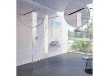 Перегородка душевая Ravak Walk-In Free 140 см GW9FM0C00Z1 прозрачное
