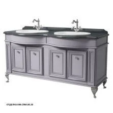 Caprigo Тумба с раковиной FRESCO 160 см, фиолетовая, эмаль