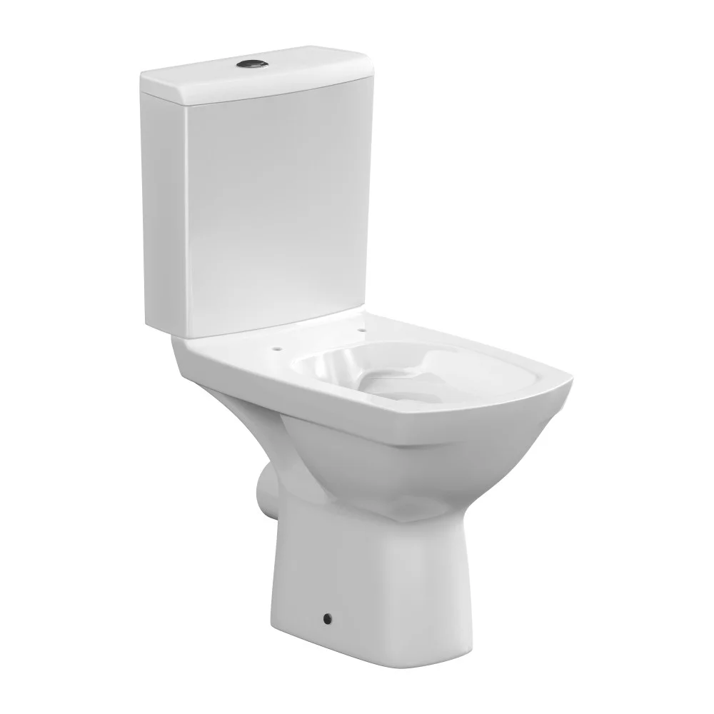 Приобрести напольный унитаз-компакт cersanit carina сlean on 011 3/5 + крышка с микролифтом