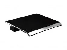 CEZARES Каскадный излив для ванны PORTA, черный матовый PORTA-SCV-NOP