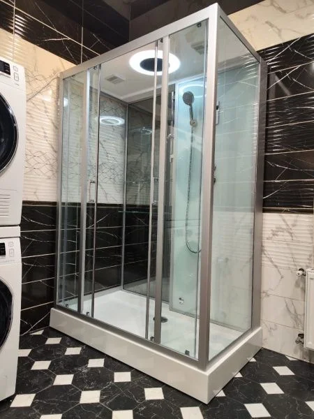 Приобрести frank душевая кабина f505 с паром, прямоугольная