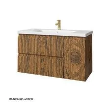 Caprigo Тумба с раковиной FORTE-Albero STRIPE 100 см, правая, палисандр, шпон