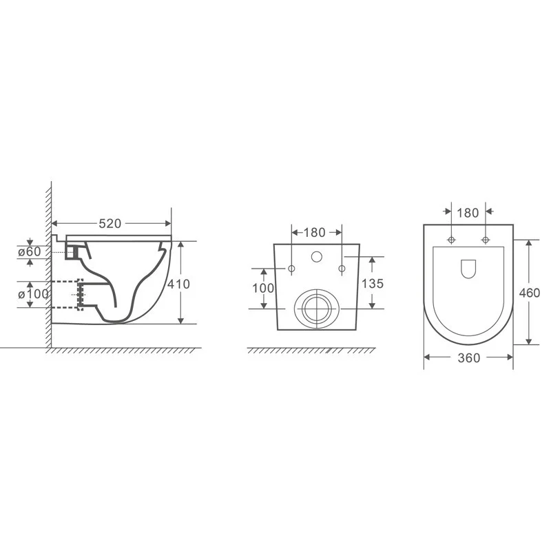 Приобрести унитаз подвесной безободковый azario fora az-0017 с крышкой микролифт