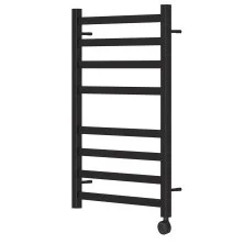 Полотенцесушитель электрический Point 500х800 Меркурий П8, черный PN83158BE