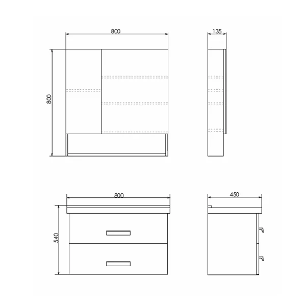 Приобрести сomforty тумба с раковиной "парма-80" дуб дымчатый