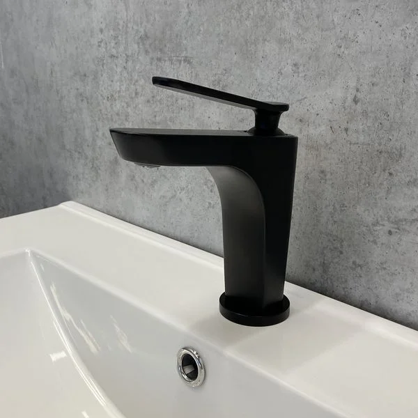 Приобрести comforty смеситель для раковины, черный матовый, fc088a-cmt