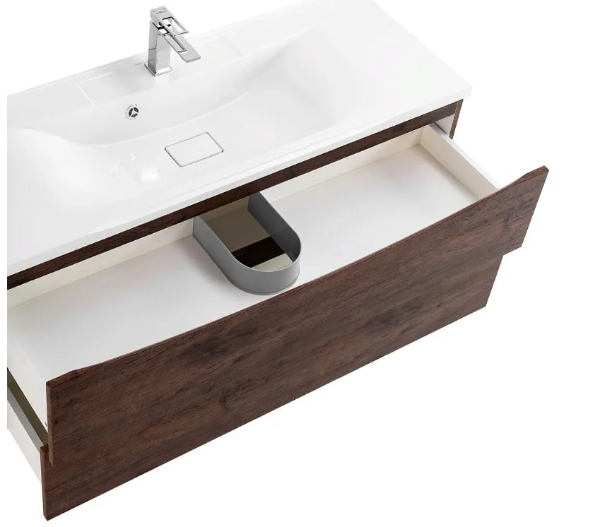 Приобрести тумба подвесная с раковиной belbagno marino-1200-2c-so-rw-p 120 см, rovere moro