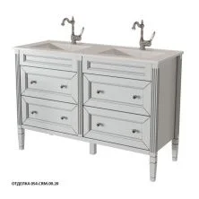 Caprigo Тумба с раковиной ALBION PROMO 120 см, белая