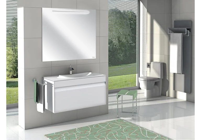 Приобрести зеркало с подсветкой roca laks 100 см z.ru93.0.280.9